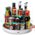 LAMY Lazy Susan Cabinet Organizer, 10" Premium Lazy Susan Turntable Organizer for Kitchen Cabinet, Refrigerator, Countertop