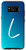 Galaxy S8 Blue Gradient Initial L Phone Case Cool Ombre Blue Letter L Case