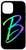 iPhone 12 mini Rainbow Letter B Phone Case Colorful Gradient Cute Initial B Case
