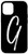 iPhone 12/12 Pro Letter G Phone Case Black Calligraphy Monogram Initial G Case