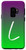 Galaxy S9 Letter L Phone Case Purple Gradient Ombre Green Initial L Case