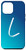 iPhone 12 Pro Max Blue Gradient Initial L Phone Case Cool Ombre Blue Letter L Case