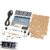 Gearwoo 4-Digital DIY Clock Kits, LED Talking Clock Without Speaker, PCB for Soldering Practice Learning Electronics PlusTransparent CasePlus English Instructions, CR1220/CR1216 Batteries are NOT Included