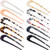 10 Pieces U-Shaped Hairpin with 2 Prongs Hair Pin Fork Sticks French Style U Shape Hair Clips Celluloid Acetate Tortoise Shell Hair Pin Updo Chignon Pin for Women Girls