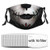 Skull B Creative Funny Pm2.5 Fives-Layer Non-Woven Fabric Meltblown Fabric 16 Replaceable Filter Elements