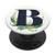 Watercolor Succulent Monogram Letter B PopSockets PopGrip: Swappable Grip for Phones  and  Tablets