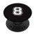 Ice Hockey Personalized Jersey No  8 Puck Number 8 Gift PopSockets PopGrip: Swappable Grip for Phones  and  Tablets