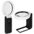 Magnifying Glass with Light and Stand, 25X 5X Handheld Standing and LED Illuminated Lighted Magnifier for Reading, Inspection, Jewelry, Exploring, Hobbies  and  Crafts