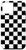 iPhone 12 mini Checkerboard Checkered Black and White Design- Check board Case
