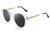 FEISEDY Classic Retro Round Polarized Sunglasses for Women Men B2620