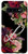 Galaxy S10 Vintage floral Maroon blush initial letter L monogram Case