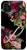 iPhone 11 Pro Max Vintage floral Maroon blush initial letter L monogram Case