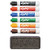 EXPO 80556 Dry Erase Marker  and  Organizer Kit Chisel Tip Assorted 6/Set