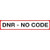 Doctor Stuff - File Folder Chart Labels, SIDDNR, DNR - No Code, Nursing Binder Spine Stickers, Red/Black, 5-3/8" x 1-3/8", 200 per Roll