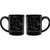 Disney Mickey Mouse 3D Embossed Black Coffee Mug, 14 Ounce