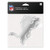 WinCraft NFL Detroit Lions Chrome Perfect Cut Decal, 6 x 6, Black