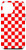 iPhone 12 Pro Max Checkerboard, Red and White Checkered, Checker Board Case