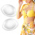 BBDINO Silicone Bra Inserts, Large Silicone Breast Inserts, 2 Pairs Push Up Breast Pads Bra Enhancers, Silicone Breast Enhancers Add 2 Cups Sizes for Cup B/C/D Transparent
