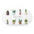 HomDSim Printed PVC Shower Mat, Bathtub Matts for Bathroom Non-Slip, Pebble Bath Mats for Showers