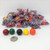 Jawbreakers Medium size 3/4 inch diameter Assorted wrapped jaw breaker 1 pound
