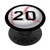 Baseball Player Number 20 Baseball Jersey Gift PopSockets Grip and Stand for Phones and Tablets