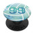 99 Volleyball Turquoise Number Design  99 PopSockets PopGrip: Swappable Grip for Phones  and  Tablets