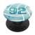 92 Volleyball Turquoise Number Design  92 PopSockets PopGrip: Swappable Grip for Phones  and  Tablets