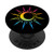 Pansexual Celestial Spiritual Pan Pride Flag Sun Moon Boho PopSockets PopGrip: Swappable Grip for Phones  and  Tablets