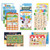 16 Educational Posters for Toddler and Kids, Perfect Learning Charts for Children Preschool,Kindergarten Classroom Decorations, Include Alphabet, Numbers, Colors, Shapes Map and More-16x11 Inch