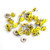 40pcs Cartoon Smile Face Push Pins Thumb Tacks Drawing Pins Map Tacks for Corkboard