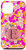iPhone 12 mini Colorful Roses  and  Wreath - Initial Letter E Mongram. Flower Case