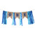 Tilious 1st Birthday Decorations,Baby Boy's First Birthday Banner,Burlap Highchair Banner for 1st Birthday boy Decorations (Blue)