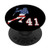 Lacrosse player American USA flag, number 41 phone stand PopSockets Grip and Stand for Phones and Tablets