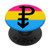 Pansexual Pride Pop Socket - Pan sexual Flag Symbol PopSockets PopGrip: Swappable Grip for Phones  and  Tablets