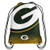 Green Bay Packers NFL Gradient Drawstring Backpack