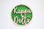 Sorority Shop Kappa Delta - Laser Carved Glitter Script Ornament - 3" Round