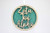 Sorority Shop Zeta Tau Alpha - Laser Carved Glitter Script Ornament - 3" Round