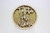 Sorority Shop Theta Phi Alpha - Laser Carved Glitter Script Ornament - 3" Round