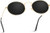 WearMe Pro - Small Oval Metal Frame Tinted Lens Sunglasses