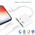 Compatible Adapter & Splitter, Dual Headphone Audio & Charge Adapter?2 in 1 Dual Adapter for Jack Call + Sync + Charging + Music for iPhone X/8/8Plus/7/7Plus