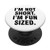 I'm Not Short I'm Fun Sized PopSockets PopGrip: Swappable Grip for Phones  and  Tablets
