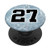 Ice Hockey Number 27 Design Sports Player on Rink - Hockey PopSockets Grip and Stand for Phones and Tablets