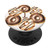 Chocolate Sprinkle Donuts Monogram Name Initial Letter L PopSockets Grip and Stand for Phones and Tablets