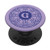 Monogram Initial Letter G Mandala Pattern Purple Lavender PopSockets PopGrip: Swappable Grip for Phones  and  Tablets