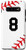 Galaxy S10Plus Baseball Jersey Uniform Number 8 Player Sports Team Gift Case