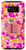 Galaxy S8 Colorful Roses  and  Wreath - Initial Letter L Monogram. Flower Case