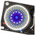 Heaven Clouds - GLOW Series DJ Turntable Slipmat (glows under black light)