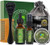 Beard Growth Kit,w/Beard Roller,Beard Growth Oil,Beard Balm,Beard Roller Cleanser,Beard Comb,Storage Bag,E-Book,Beard Care Grooming Kit for Beard Growth,Stocking Stuffers Gifts for Men Him Husband Dad