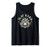 Play Hard Darts Dartboard Dart Board Target Vintage Skull Tank Top
