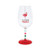DEI Flamingo Sayings Wine Glass (Fabulous)